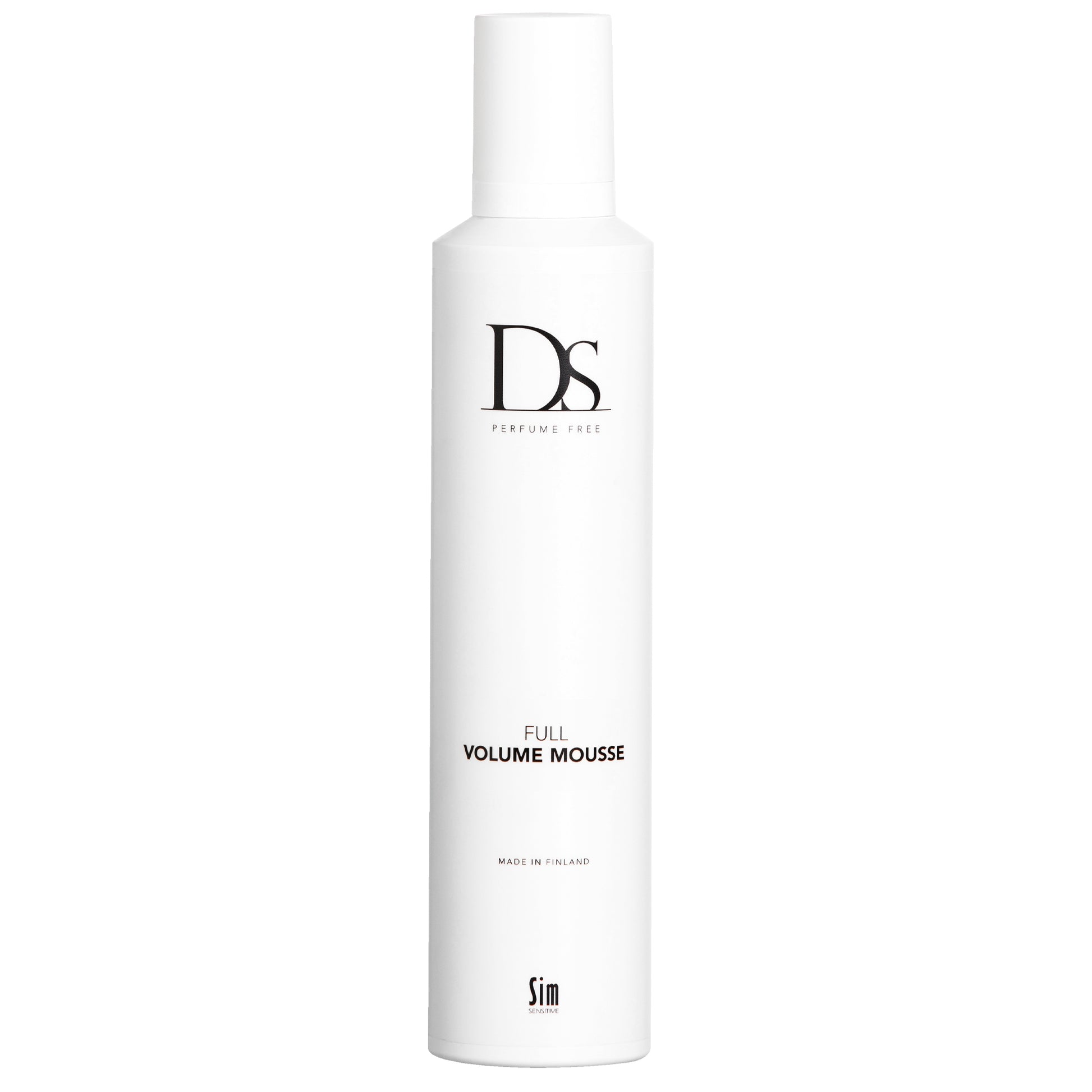 DS Perfume Free Full Volume Mousse 300 ml Sim Sensitive hajusteeton muotovaahto