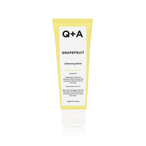 Q+A Grapefruit Cleansing Balm -puhdistusbalmi 125 ml