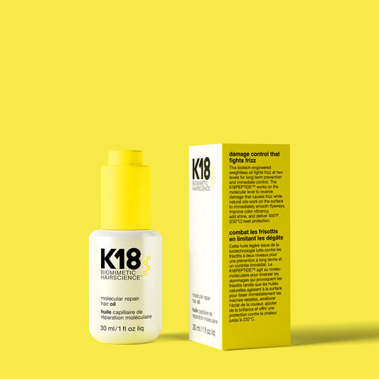 K18 Hair Leave-in Molecular Repair Hair Oil silottava ja korjaava hiusöljy