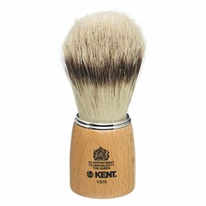 Kent VS70 Shaving Brush with Wooden Handle