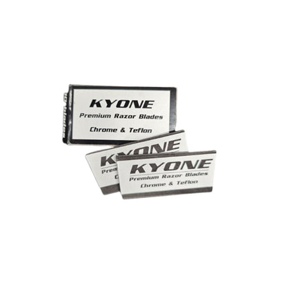 Kyone Premium Razor Blades Chrome and Teflon