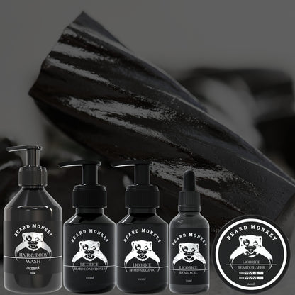 Beard Monkey Licorice Beard Care Set