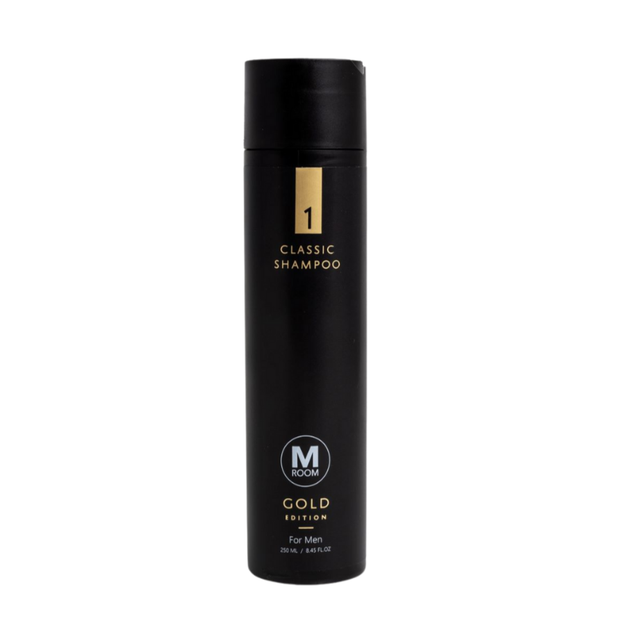 M Room Pure Gold Edition for Men Classic Shampoo 250 ml