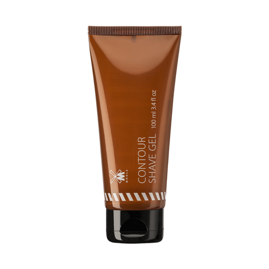 Muhle Contour Shave Gel kirkas parranajogeeli tuubissa 100ml