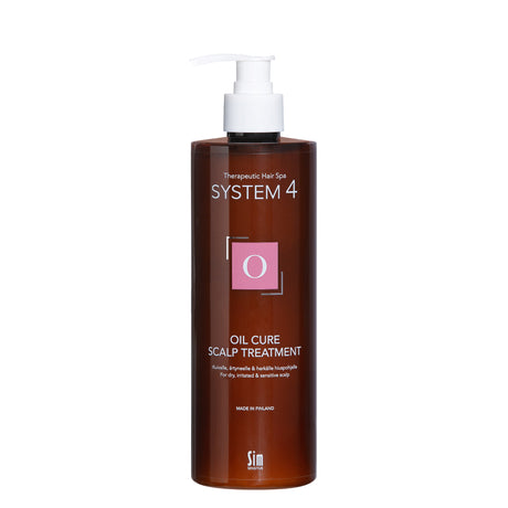 Sim Sensitive System 4 Oil Cure Scalp Treatment tehohoito Kuivalle, ärtyneelle ja herkälle hiuspohjalle