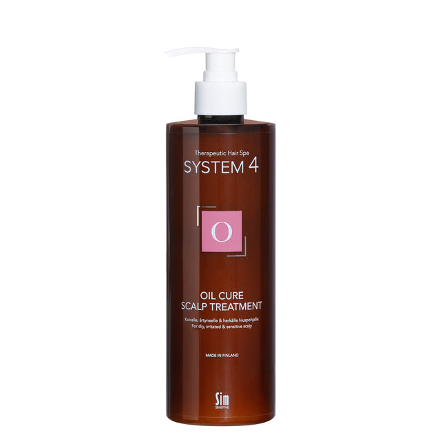 Sim Sensitive System 4 Oil Cure Scalp Treatment tehohoito Kuivalle, ärtyneelle ja herkälle hiuspohjalle