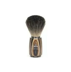 Omega Black Badger Shaving Brush Wooden Handle 6752 -partasuti
