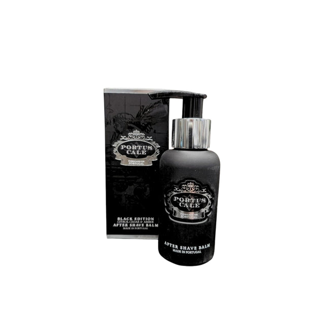 Portus Cale Black Edition After Shave Balm After Shave Balm ylellinen aftershavebalsami luxus musta pumppupullo
