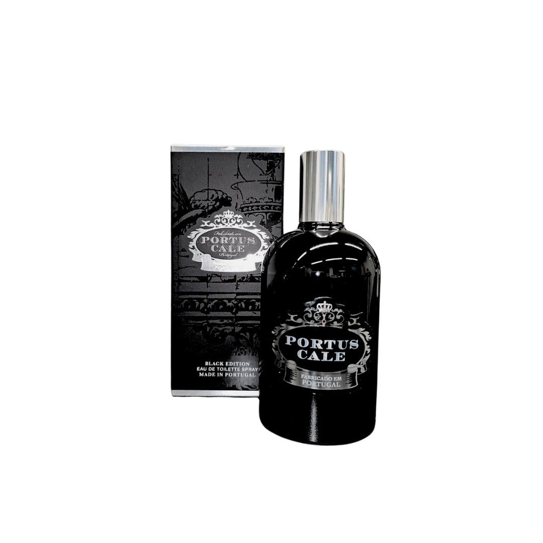 Portus Cale Black Edition Eau de Toilette 100 ml musta pullo ja pakkaus
