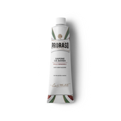 Proraso White Shaving Soap in a Tube Sensitive Oat & Green Tea parranajovoide tuubissa