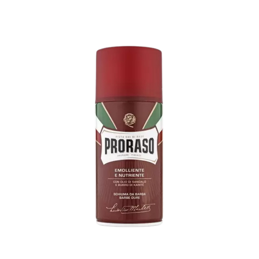 Proraso Red Shaving Foam Sandalwood & Shea 300 ml -partavaahto punainen