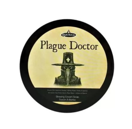 Razorock Plague Doctor Shaving Cream Soap parranajosaippua