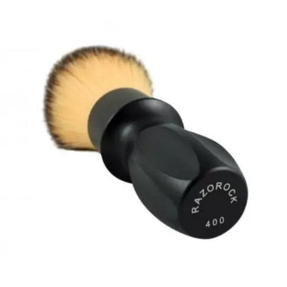 Razorock Plis soft Matte Black Synthetic Silvertip Fibre Beard Brush partasuti