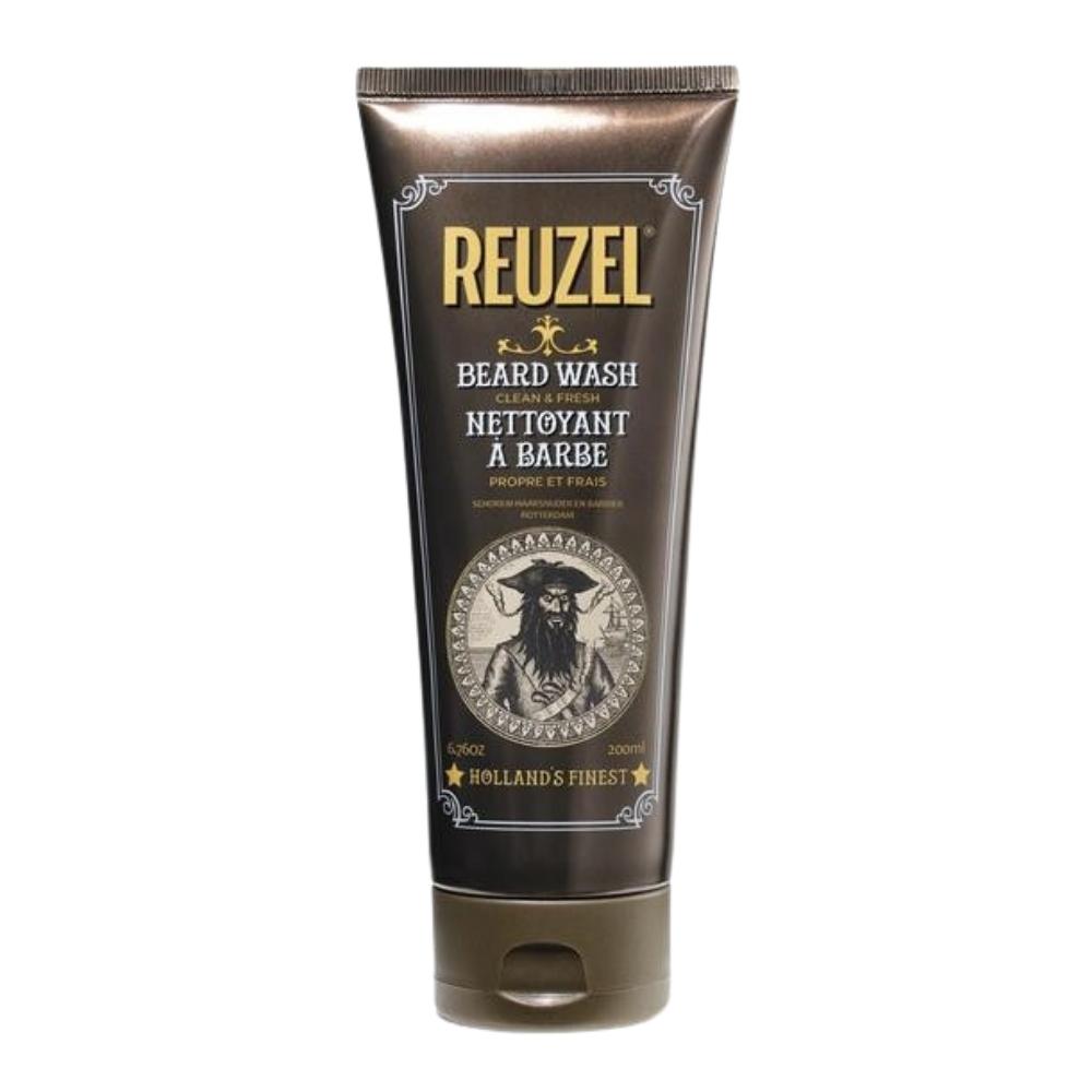 Reuzel Clean & Fresh Beard Wash -partashampoo 200 ml shampoo parralle ruskea tuubi