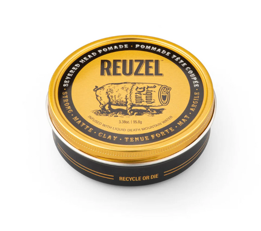 Reuzel pomade matta vahva 95.8g keltaisessa purkissa