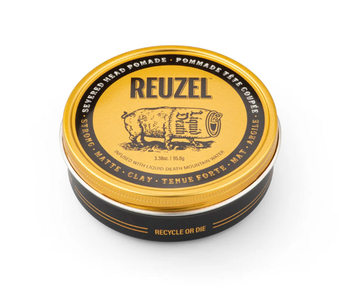 Reuzel x Liquid Death Strong Matte Clay -mattavaha 95 g