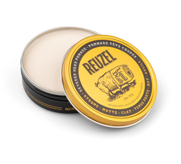 Reuzel pomade matta vahva 95.8g keltaisessa purkissa