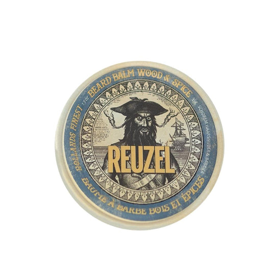 Reuzel Wood & Spice Beard Balm 35 g partabalsami parta balmi metallipurkissa