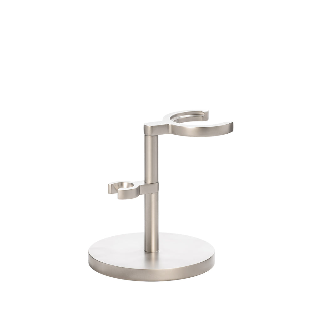 Mühle Rocca Razor and Shaving Brush Stand, matt silver