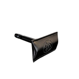 Rockwell Blade Guard leather -teräsuoja nahkasuoja partahöylälle musta