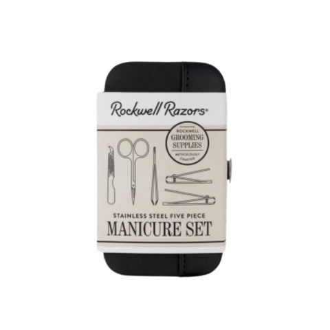 Rockwell Manicure Set sis. kynsileikkurit, sakset, pinsetit