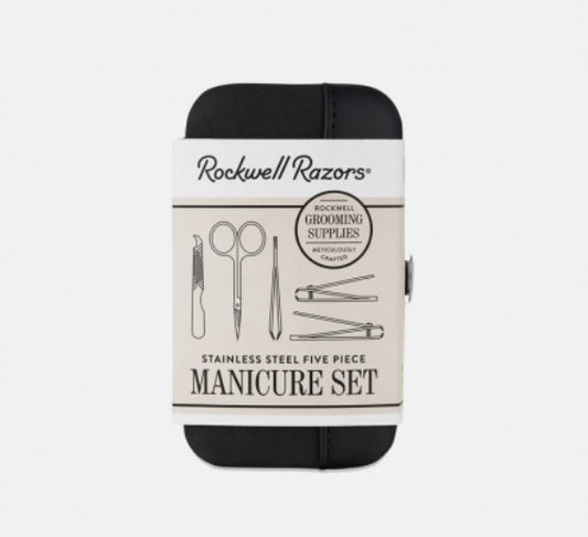 Rockwell Manicure Set sis. kynsileikkurit, sakset, pinsetit