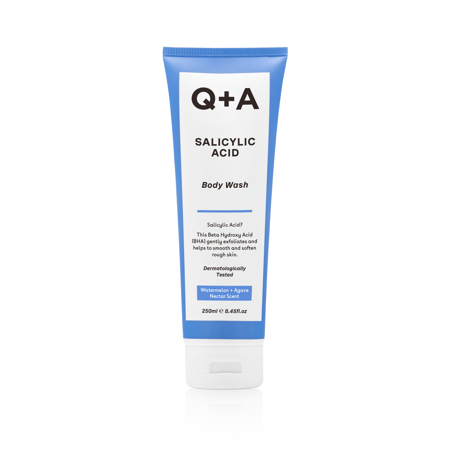 Q+A Salicylic Acid Body Wash suihkusaippua epäpuhtauksille vartalon iholla 250ml