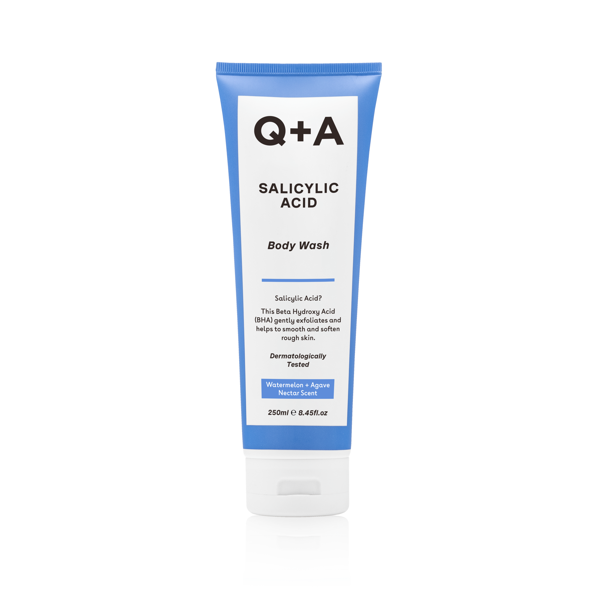 Q+A Salicylic Acid Body Wash suihkusaippua epäpuhtauksille vartalon iholla 250ml