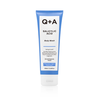 Q+A Salicylic Acid Body Wash suihkusaippua epäpuhtauksille vartalon iholla 250ml