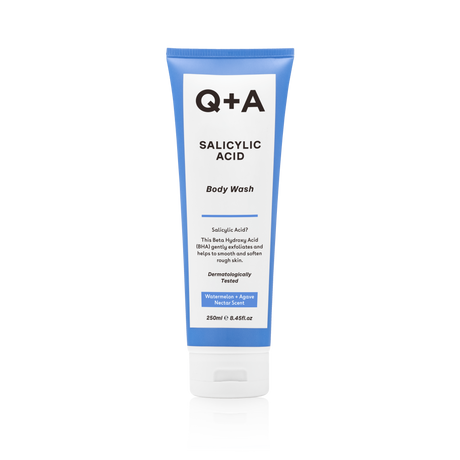 Q+A Salicylic Acid Body Wash suihkusaippua epäpuhtauksille vartalon iholla 250ml