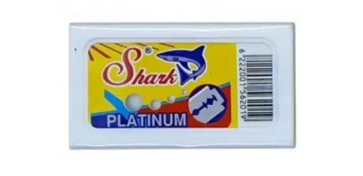 Shark Platinum Double Edge Razor Blades partaterat