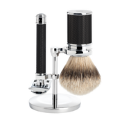 Mühle Shaving Set S 091 M 89 BLACK parranajosetti musta