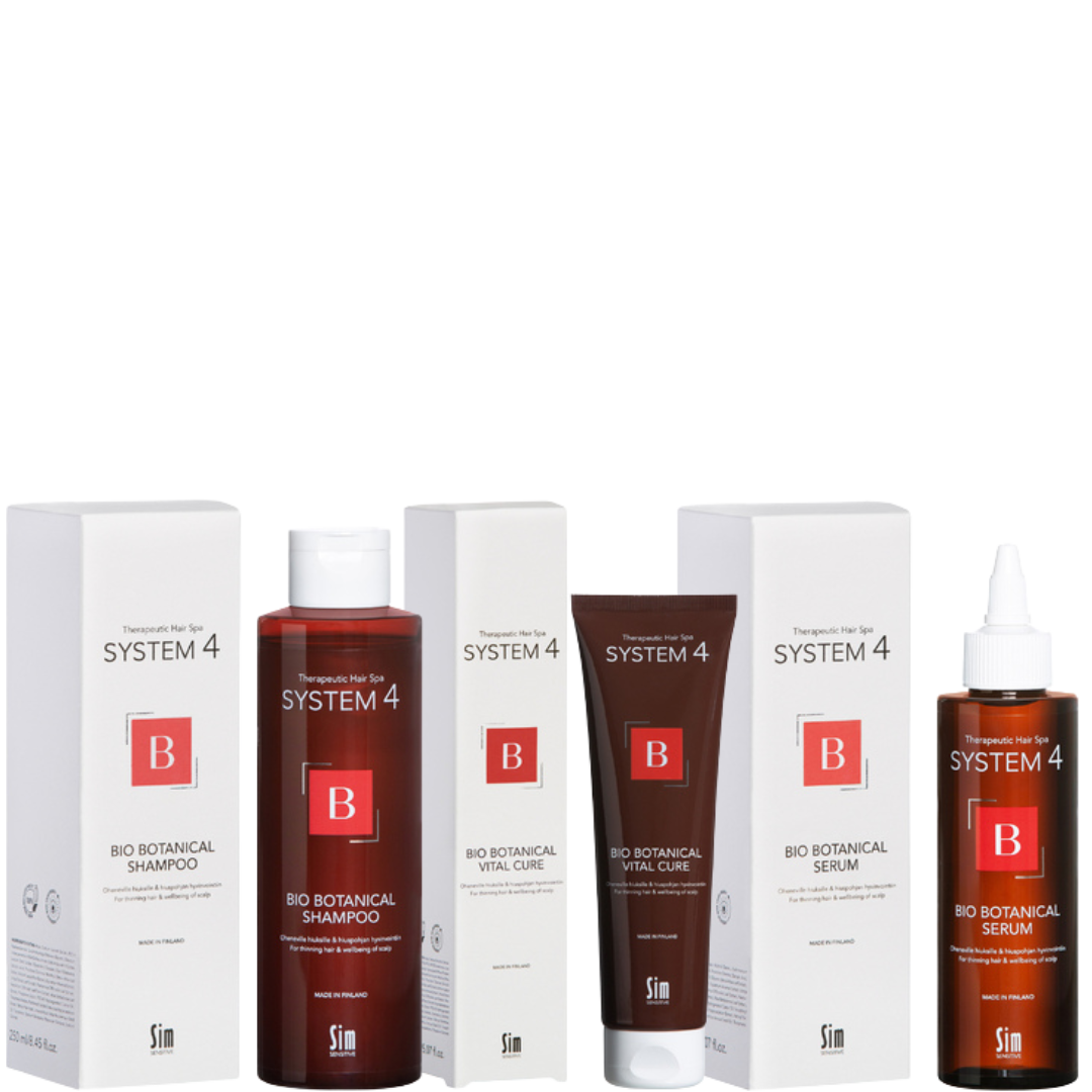 System 4 Bio Botanical -setti oheneville hiuksille