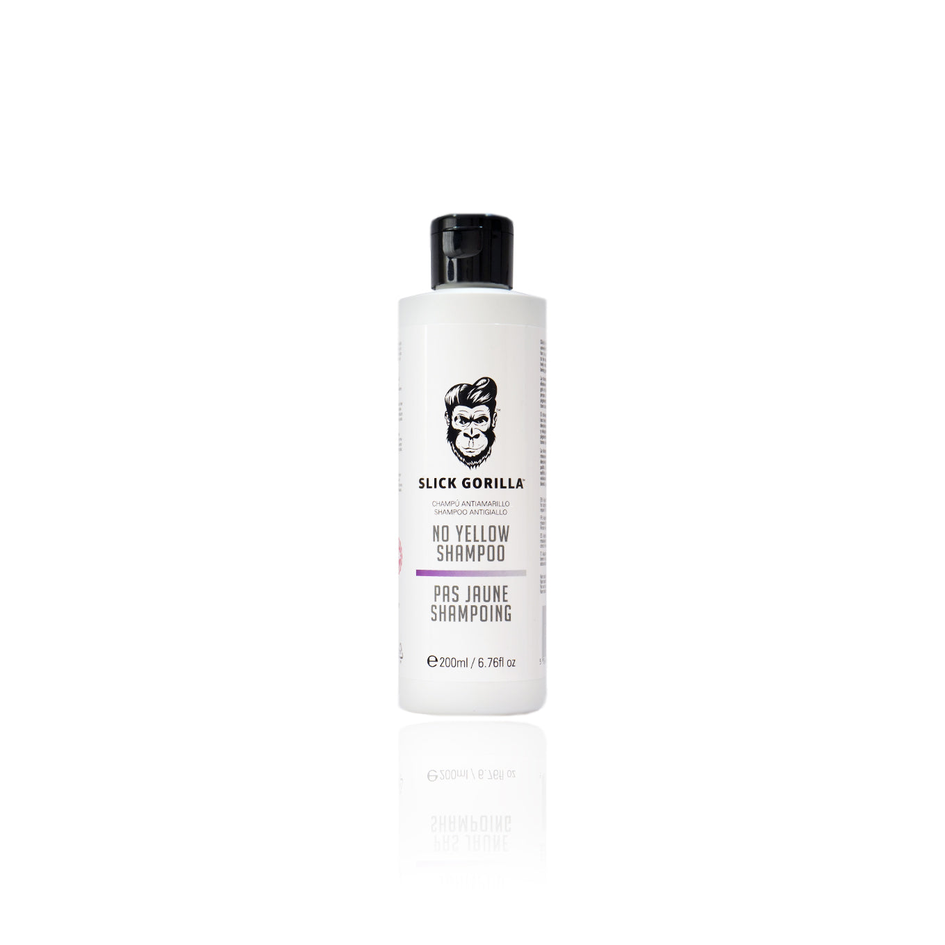 Slick Gorilla No Yellow Shampoo hopeashampoo miehille 200 ml