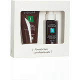 System 4 Rasvoittuvalle hiuspohjalle shampoo ja hoitoneste paketti