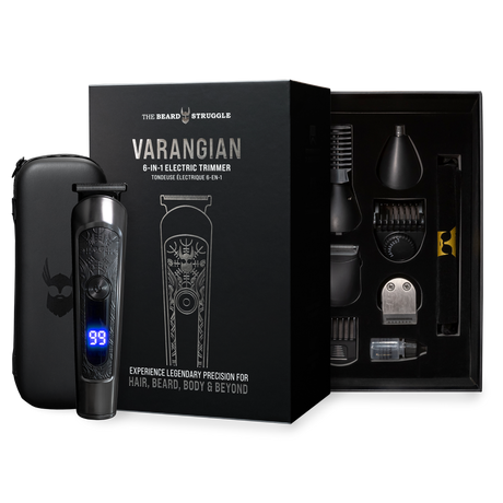 The Beard Struggle Varangian 6-in-1 Trimmer Complete Box