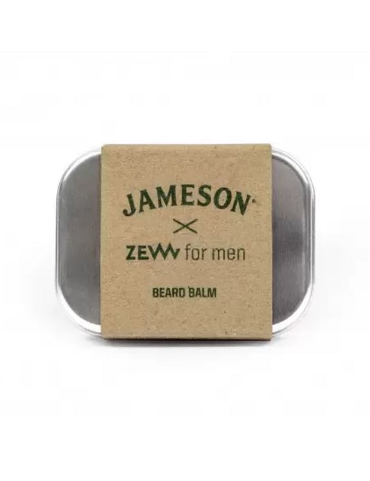 Jameson x Zew for Men Beard Balm partabalsami purkissa ja kääreessä
