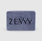 Zew for men shaving soap with charcoal parranajosaippua