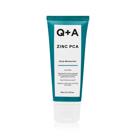 Q+A Zinc PCA Daily Moisturiser - kosteusvoide rasvoittuvalle iholle 75ml