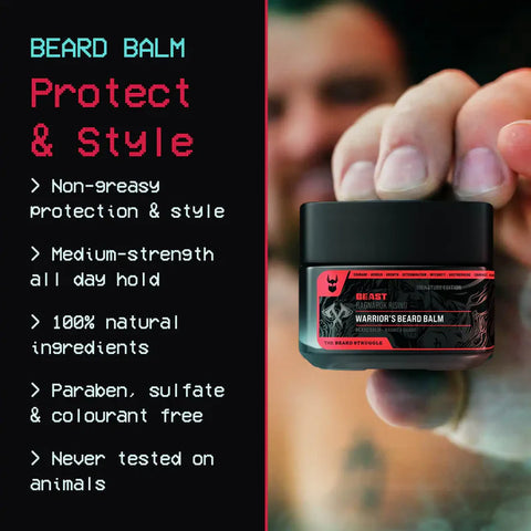 Beard Struggle The Beast Warrior's Beard Balm Ragnarok Rising -partabalsami 50 g