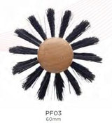 Kent PF03 pyöröharja halkaisijan koko 60 mm villisiankarvaa