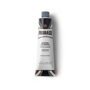 Proraso Blue Shaving Soap in a Tube Protective Aloe & Vitamin E parranajovoide tuubissa