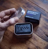 zew for men soap dish durable aluminium saippua rasia open